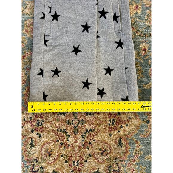 Avec Les Filles Double Breast Celestial Star Print Coat - Picture 12 of 13